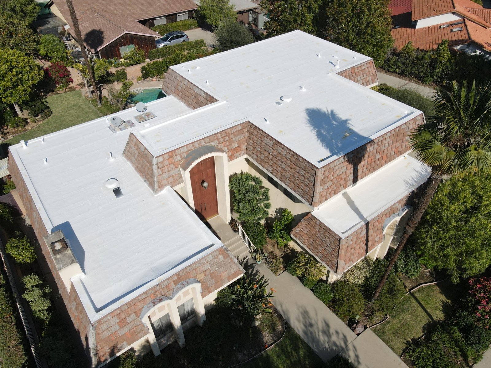 Residential Flat Roof roof