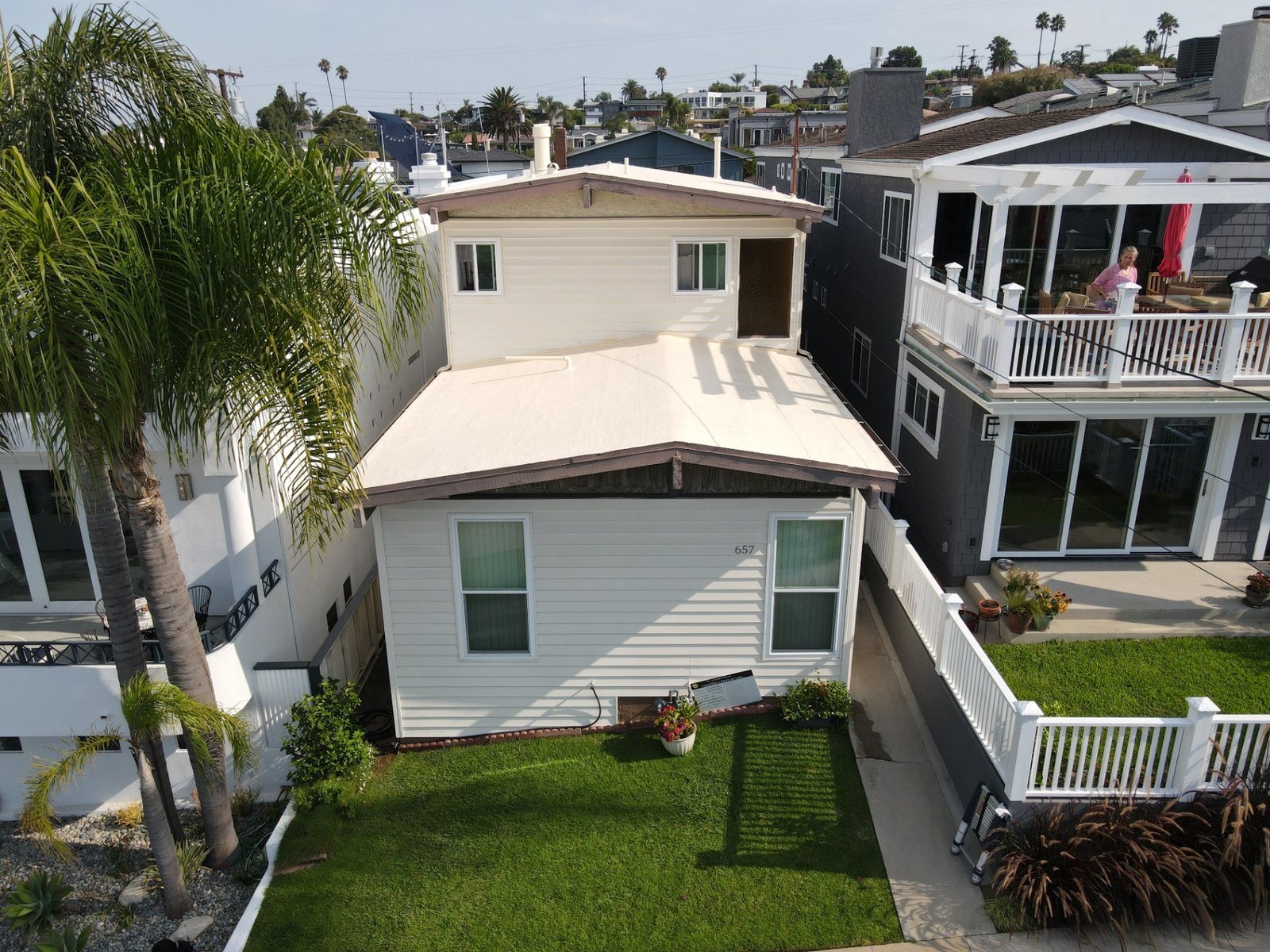 Residential Low Slope Gravel Roof roof