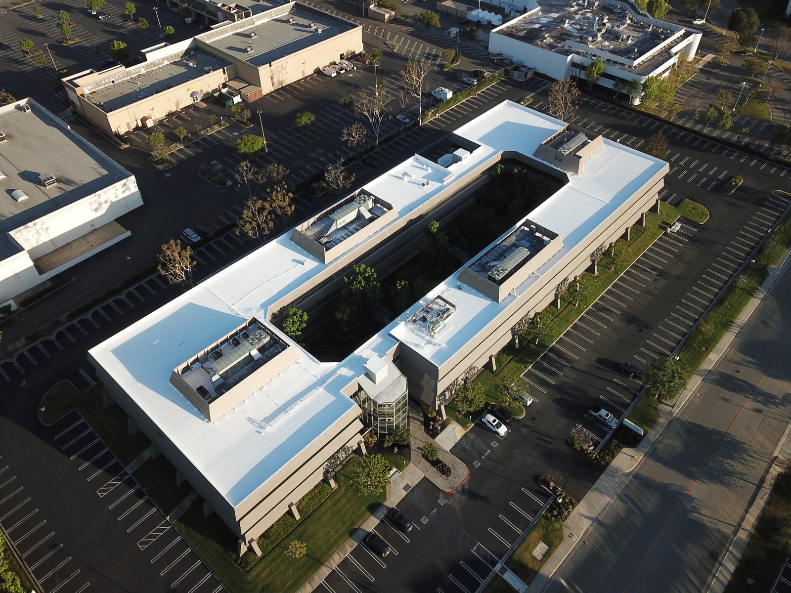 Commercial Healthcare Offices roof