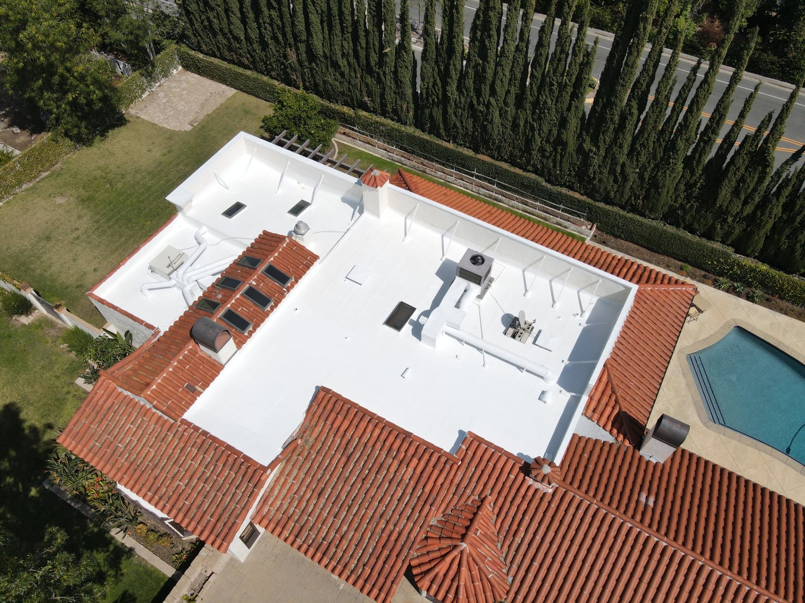 Residential Low Slope and Tile Roof roof