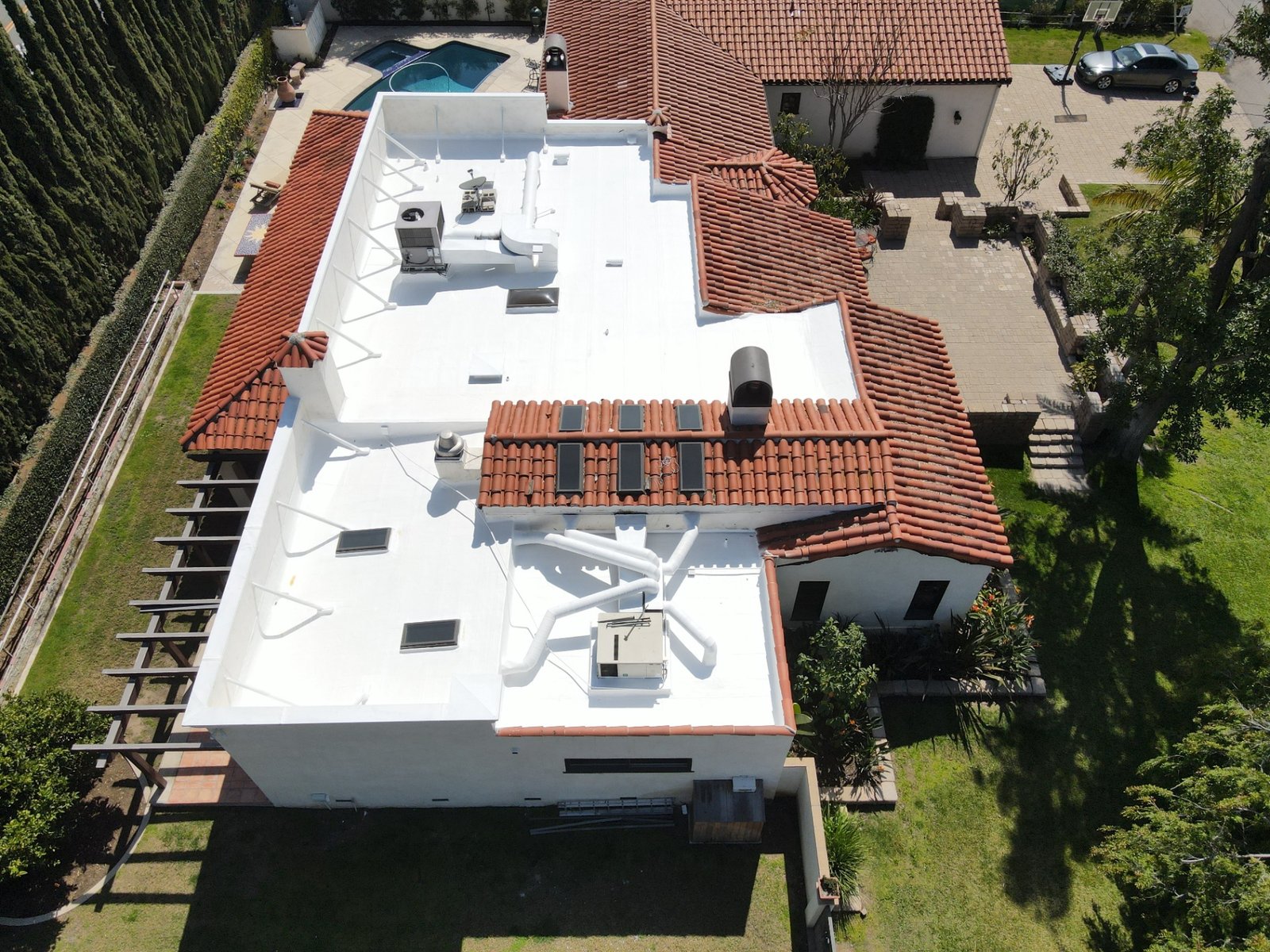 Residential Low Slope and Tile Roof roof